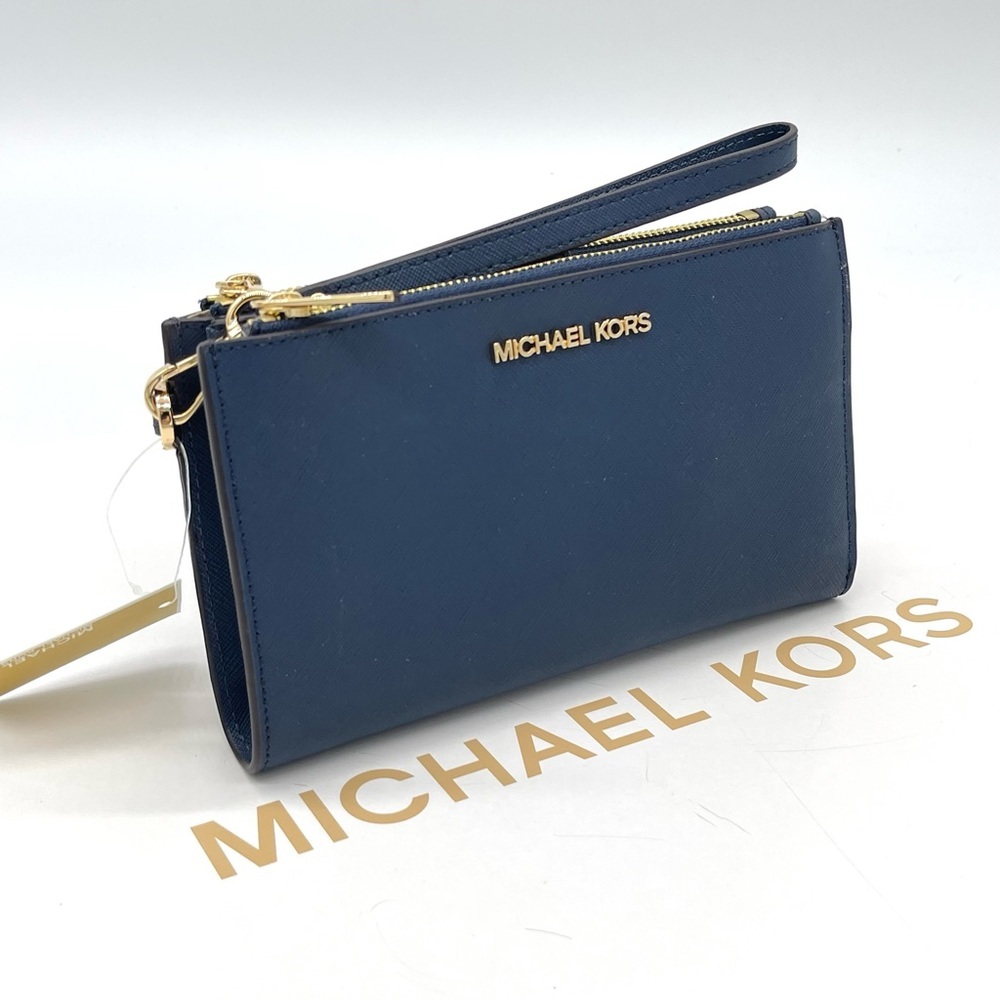 Michael Kors Large Double Zip Wallet Wristlet